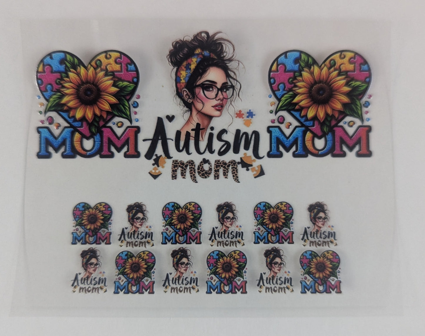 Mini Tumbler Keychain UV/DTF Wraps - Awareness - Autism - Multiple Designs Available