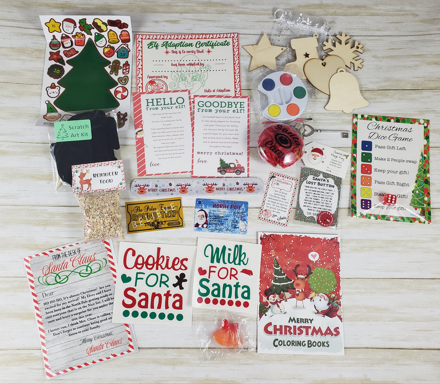 Christmas Kit for Kids - Holiday Activity Box
