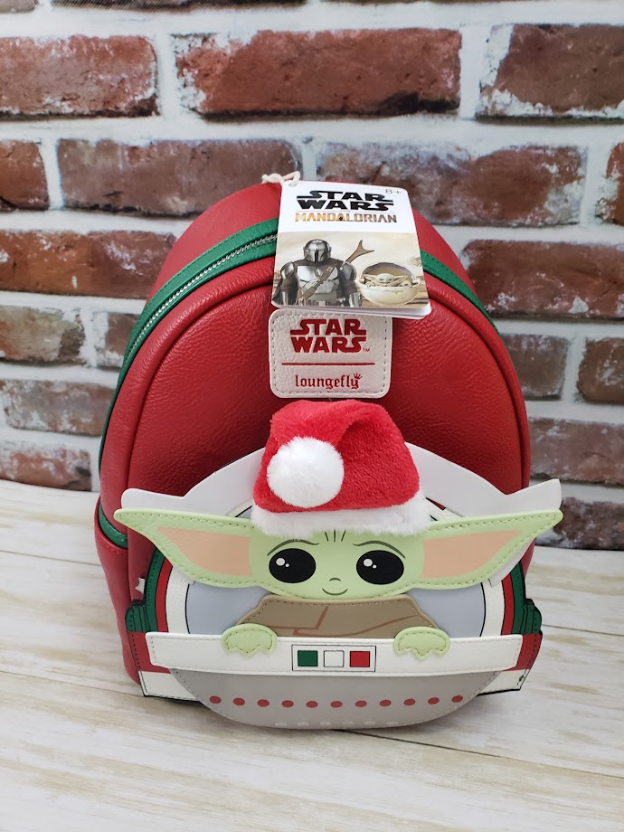 Loungefly Star Wars Santa Grogu Mini-Backpack