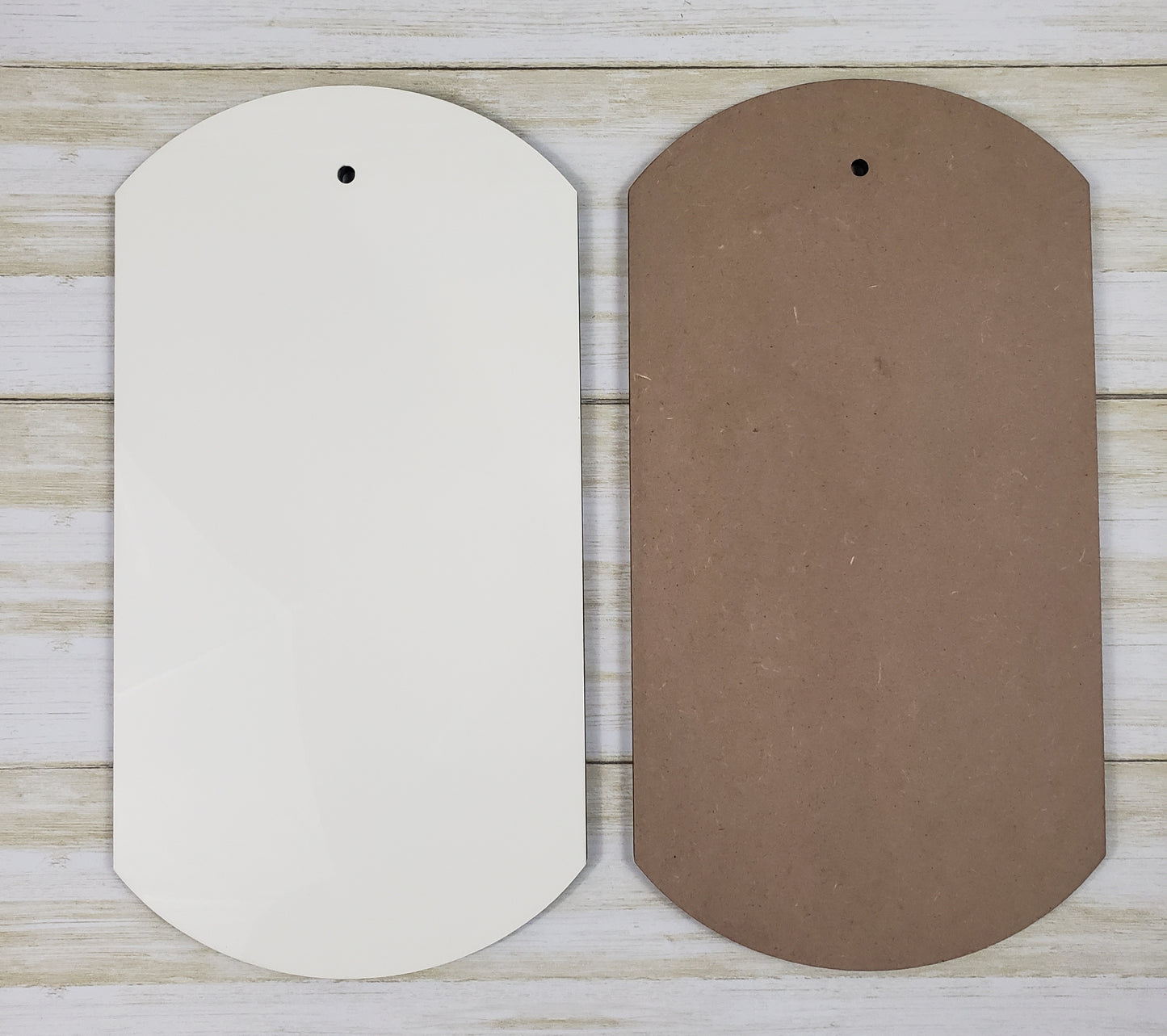 Sublimation Blank - MDF Dog Tag - 10.5" x 5.5"