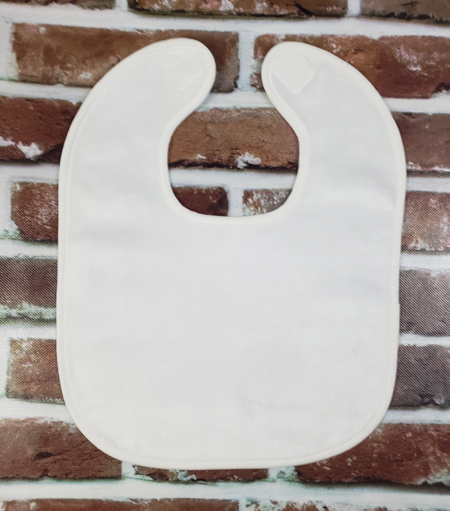 Sublimation Blank - Subli-Plush Baby Bib - 10" x 13"