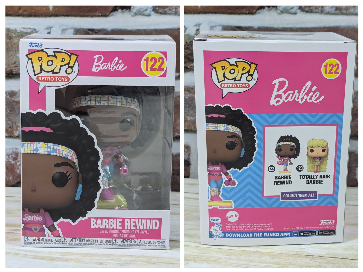 Funko Pop! Retro Toys Barbie Rewind #122 - Roller Skating Barbie