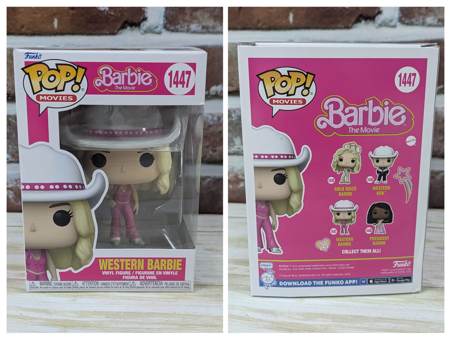 Funko Pop! Movies Barbie The Movie Western Barbie #1447