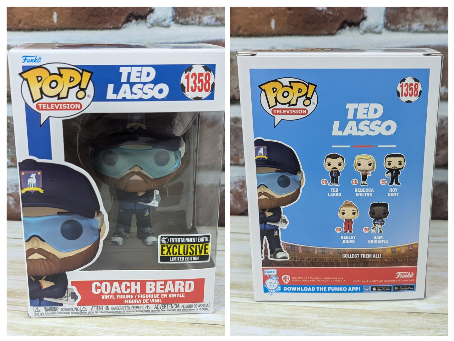 Funko Pop! Ted Lasso Coach Beard #1358 - Entertainment Earth Exclusive
