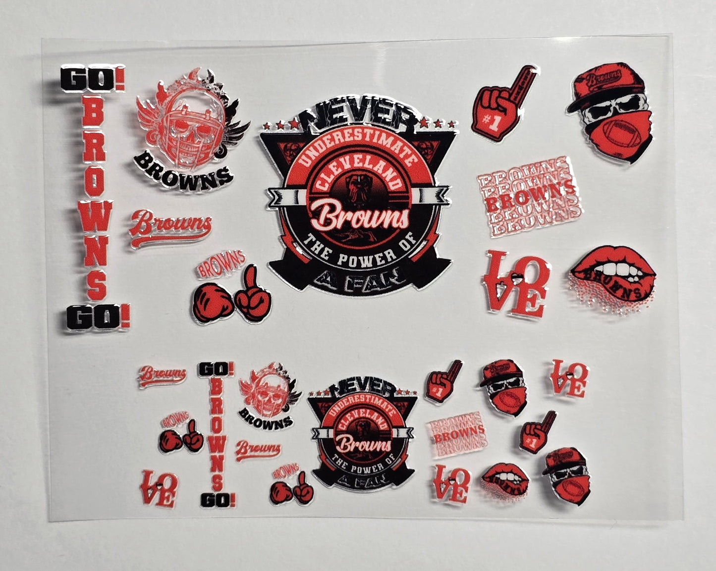 Mini Tumbler Keychain UV/DTF Wraps - Football 5 - Multiple Designs Available