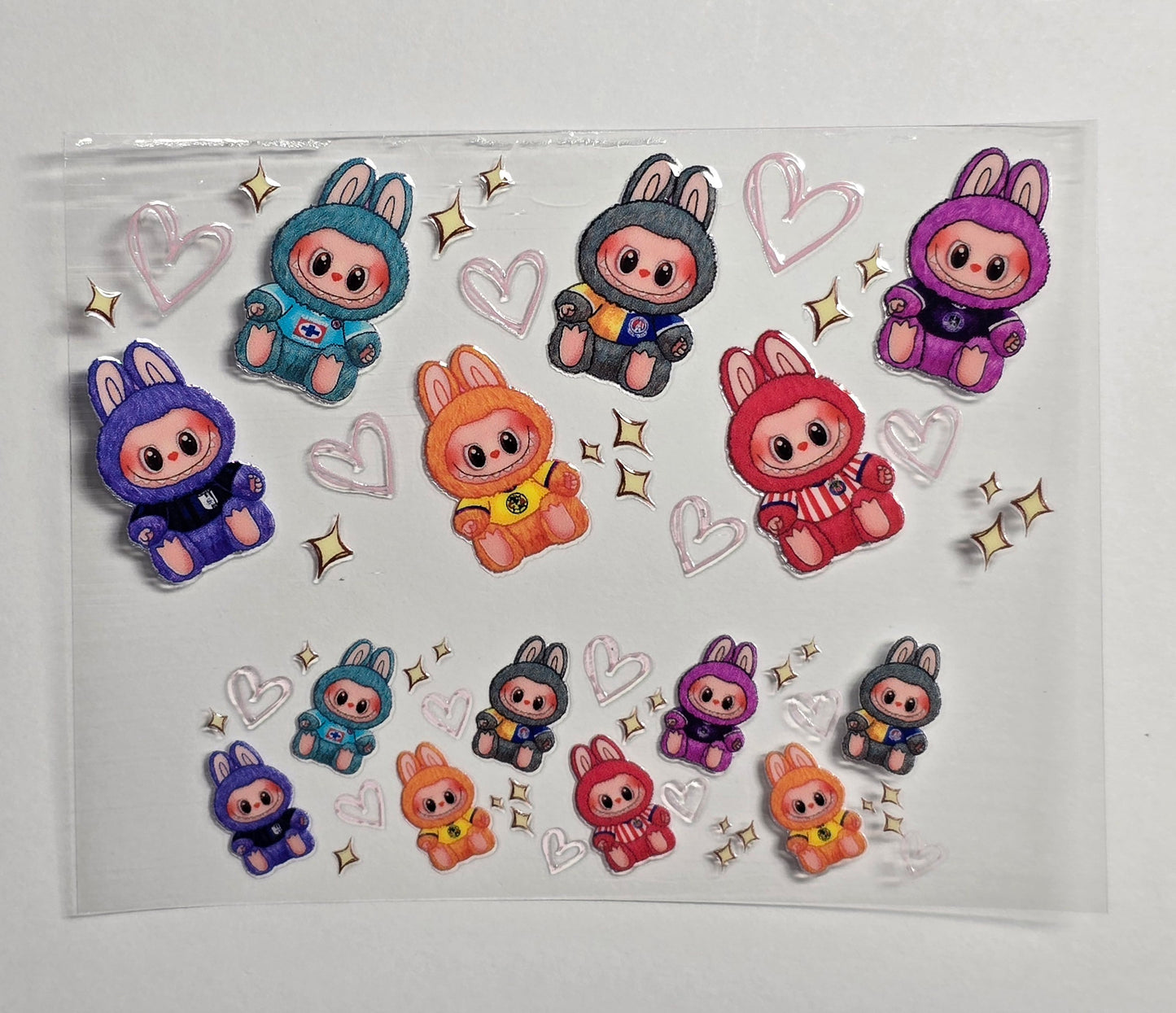 Mini Tumbler Keychain UV/DTF Wraps - Creative Characters - Multiple Designs Available