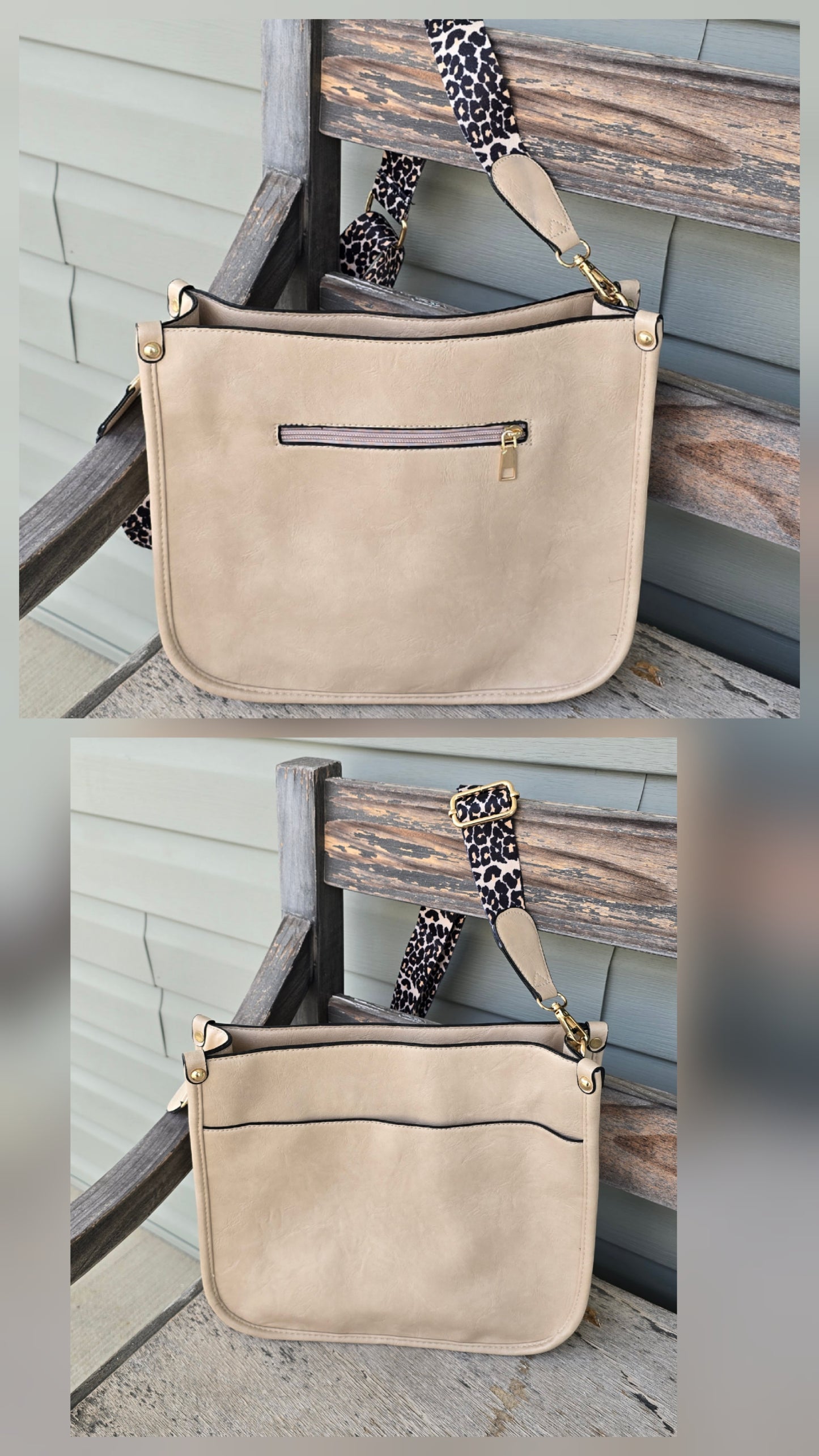 Crossbody Bag with Adjustable Strap - #0338 - Multiple Colors Available