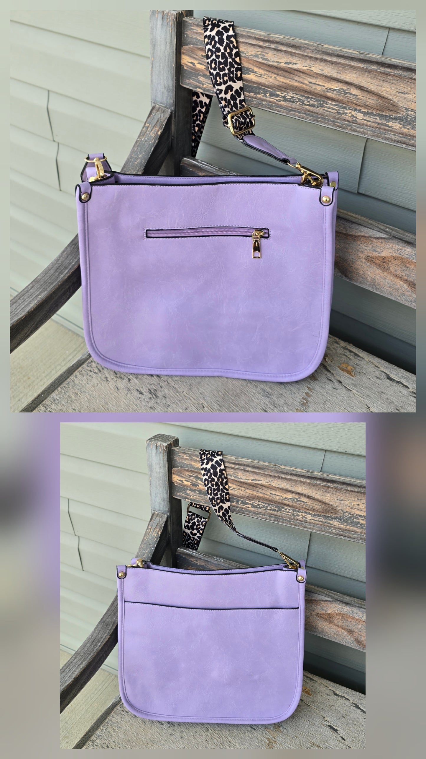 Crossbody Bag with Adjustable Strap - #0338 - Multiple Colors Available