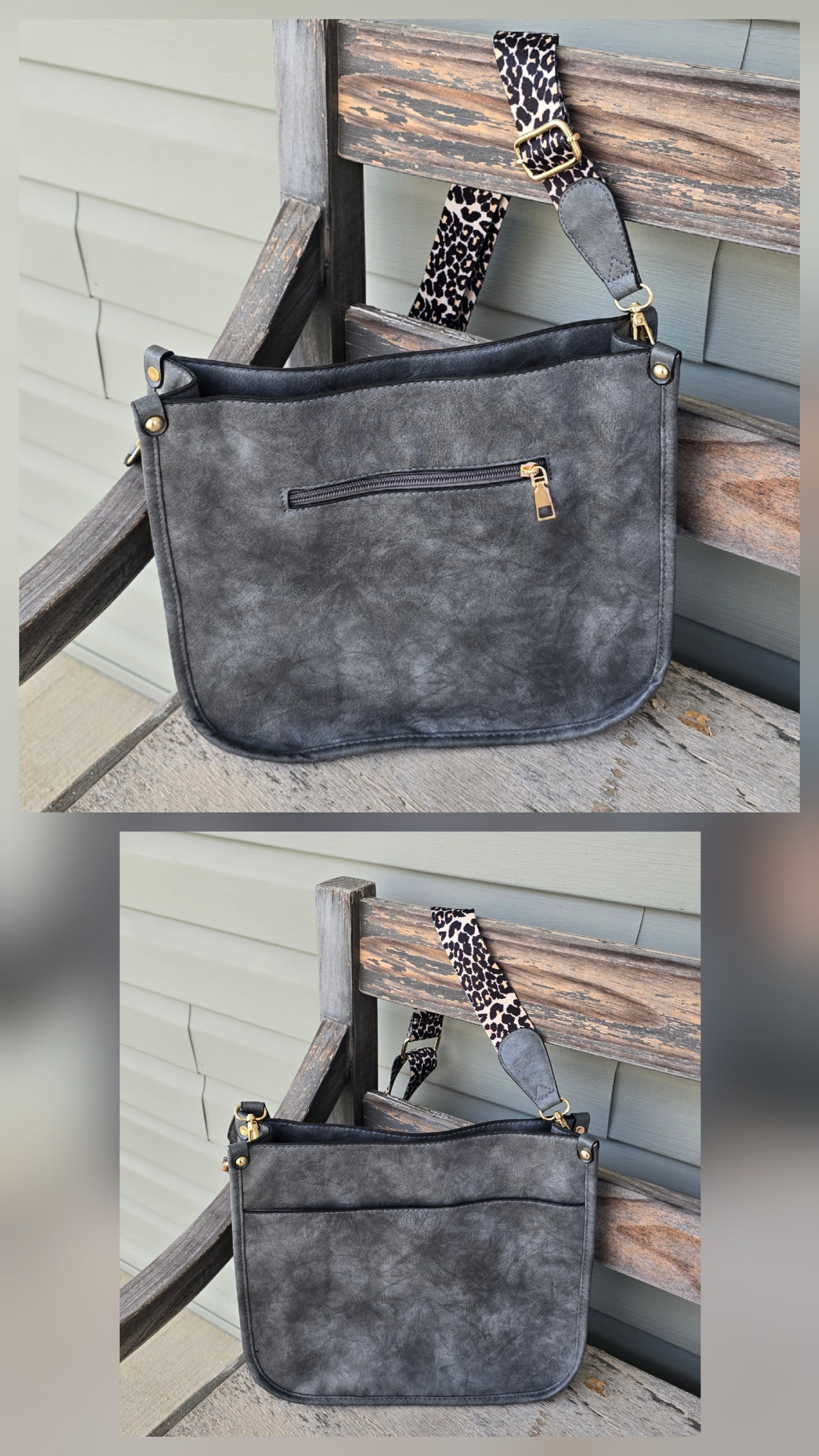 Crossbody Bag with Adjustable Strap - #0338 - Multiple Colors Available
