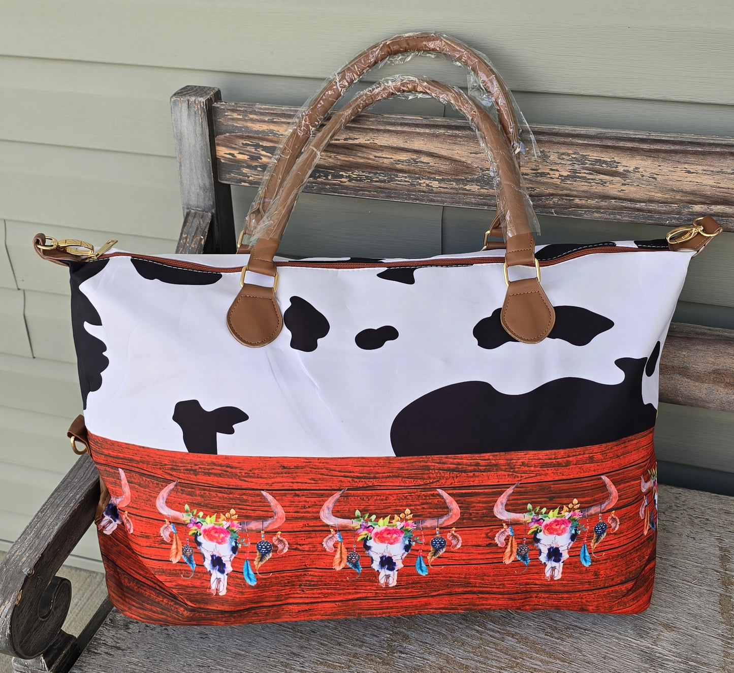 Western Weekender Bag - does NOT include shoulder strap - Multiple Designs Available