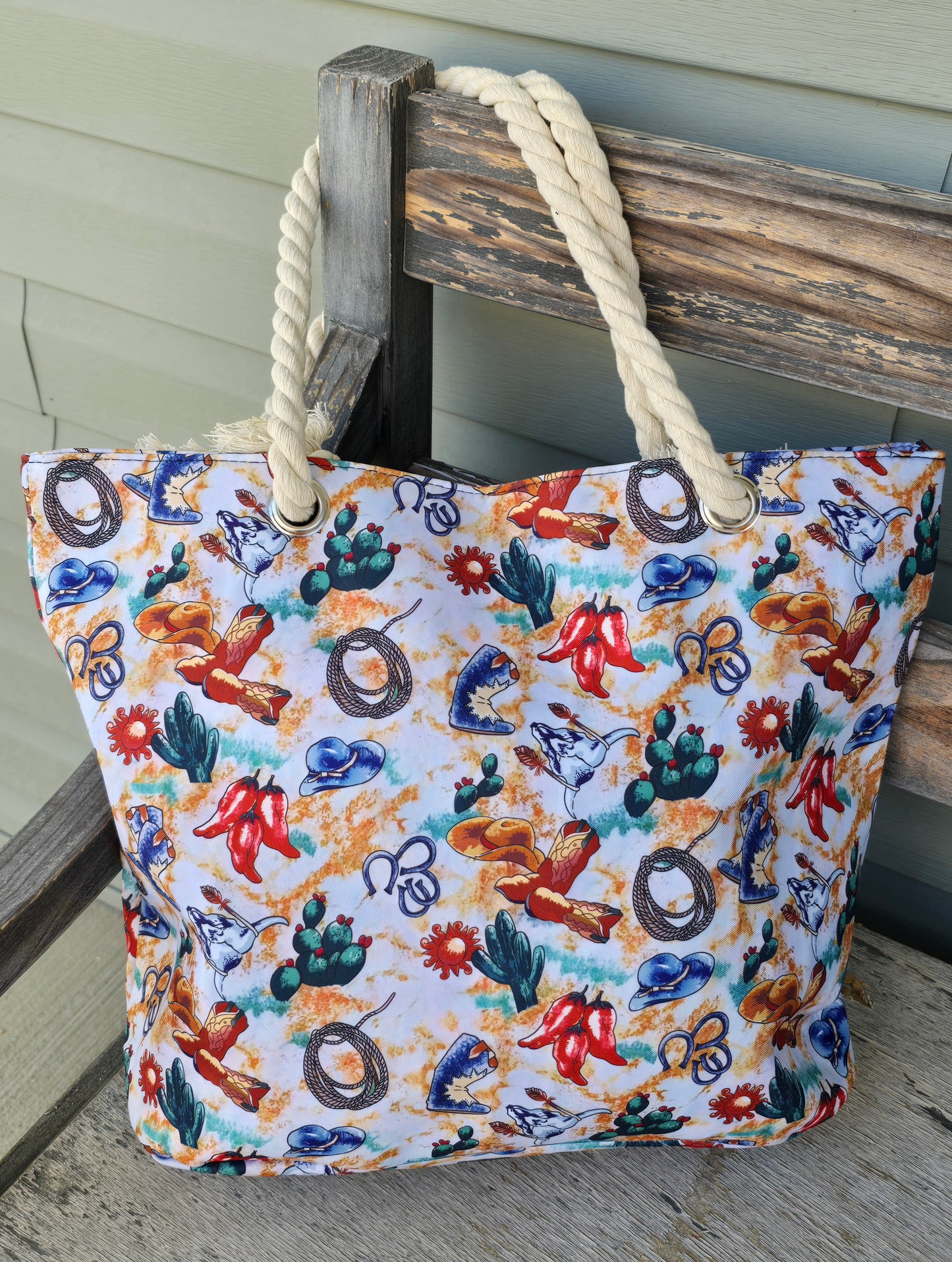Rope-Handle Tote – Multiple Designs Available