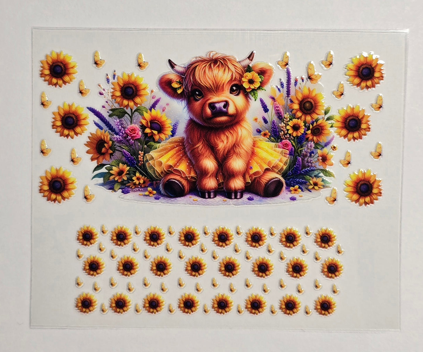 Mini Tumbler Keychain UV/DTF Wraps - Cows - Calves - Multiple Designs Available