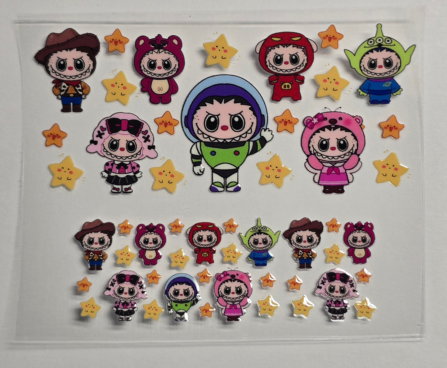 Mini Tumbler Keychain UV/DTF Wraps - Labubu - Multiple Designs Available