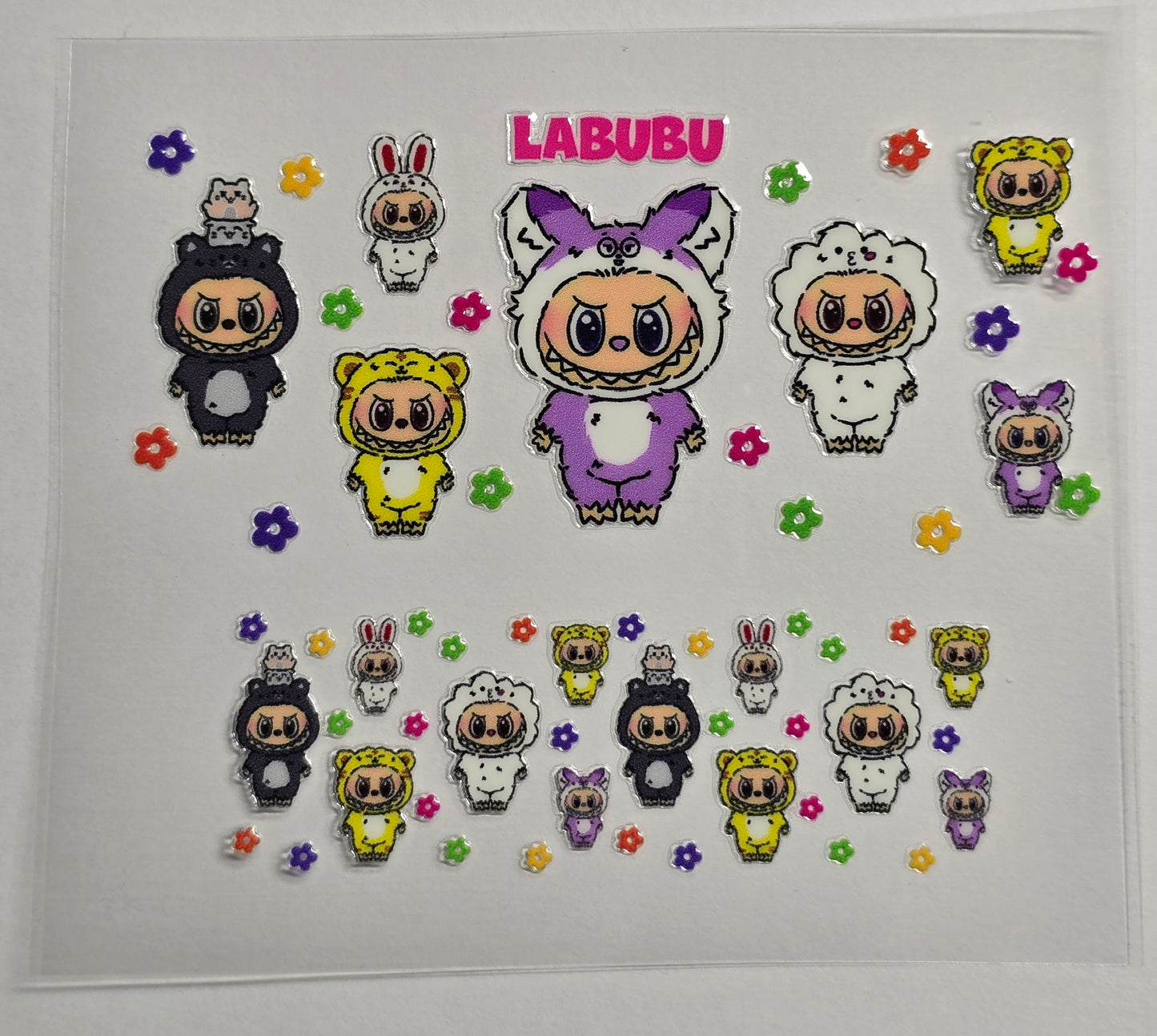 Mini Tumbler Keychain UV/DTF Wraps - Labubu - Multiple Designs Available