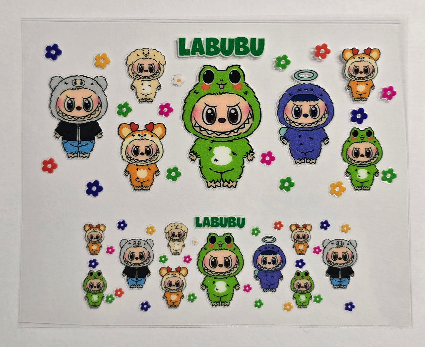 Mini Tumbler Keychain UV/DTF Wraps - Labubu - Multiple Designs Available