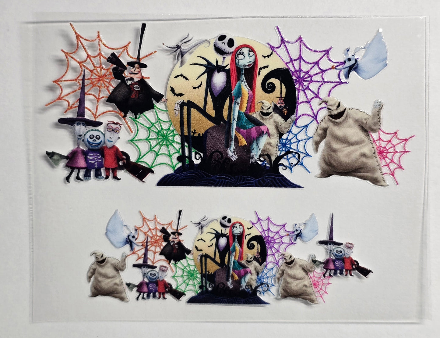 Mini Tumbler Keychain UV/DTF Wraps - Nightmare 1 - Multiple Designs Available