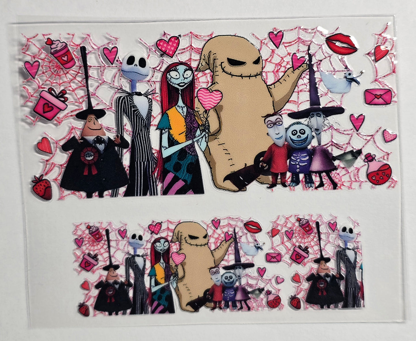 Mini Tumbler Keychain UV/DTF Wraps - Nightmare 1 - Multiple Designs Available
