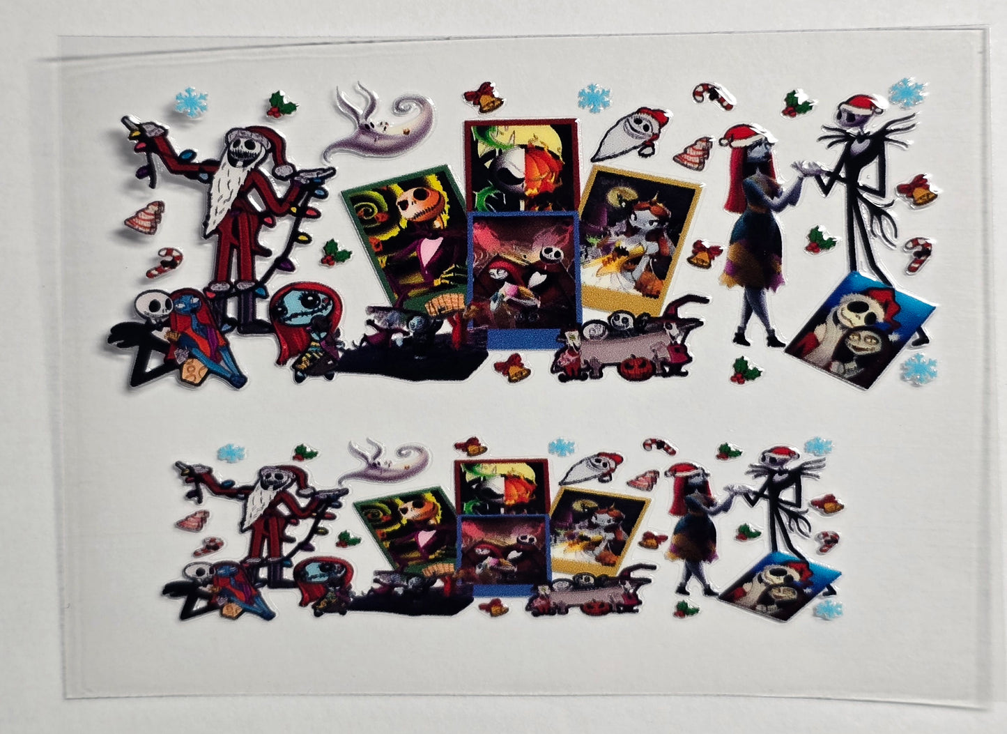 Mini Tumbler Keychain UV/DTF Wraps - Nightmare 1 - Multiple Designs Available