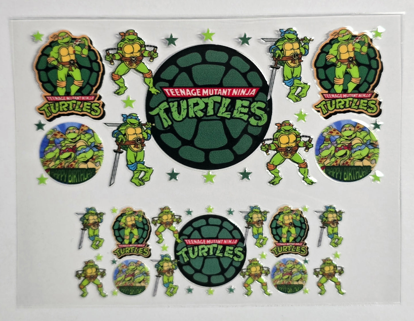 Mini Tumbler Keychain UV/DTF Wraps - TMNT - Multiple Designs Available