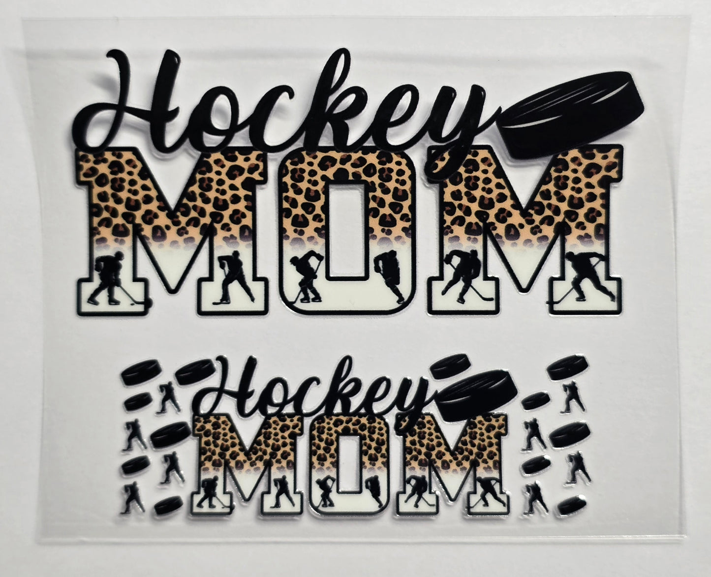 Mini Tumbler Keychain UV/DTF Wraps - Hockey Mom
