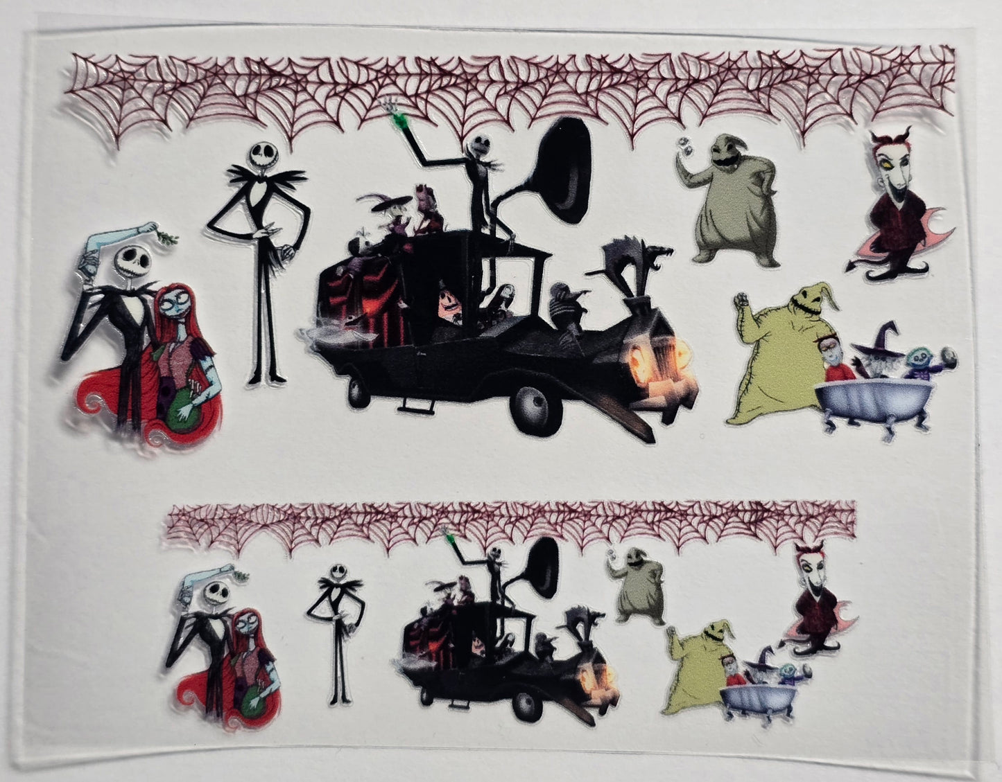 Mini Tumbler Keychain UV/DTF Wraps - Nightmare 3 - Multiple Designs Available