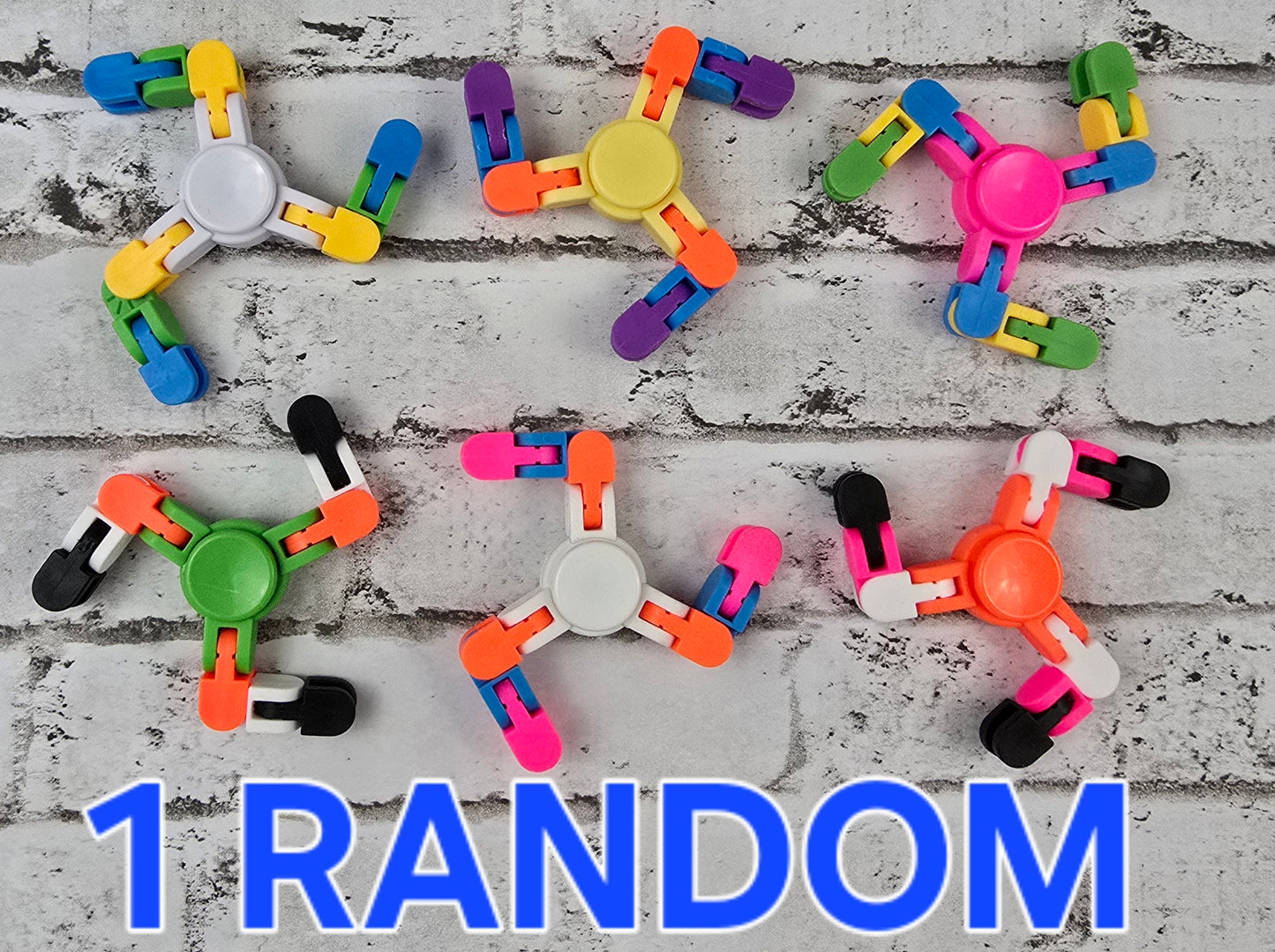 Twist‑N‑Spin Poseable Spinner - 3‑Arm Sensory Spinner Surprise