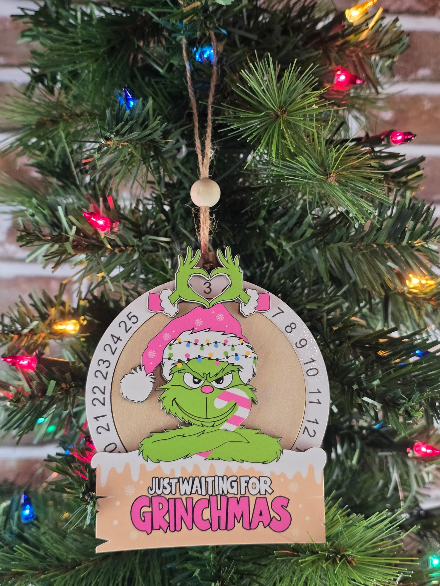 Green Guy / Mean One Countdown Ornament (Retail‑Ready Packaging) - Multiple Options Available