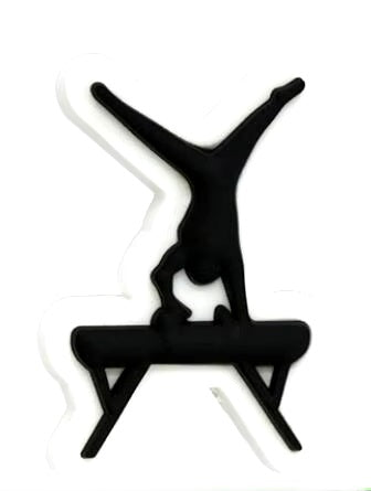 Cheer Gymnastic Focal Beads - Multiple Designs Available