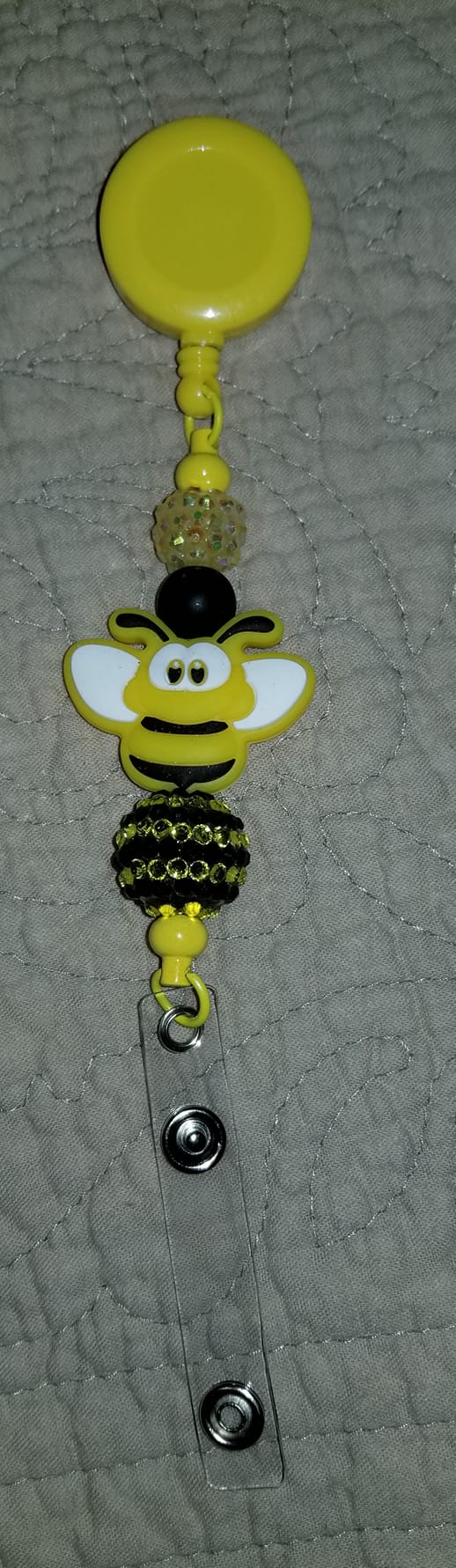 Retractable Beadable Badge Reels - Multiple Colors Available