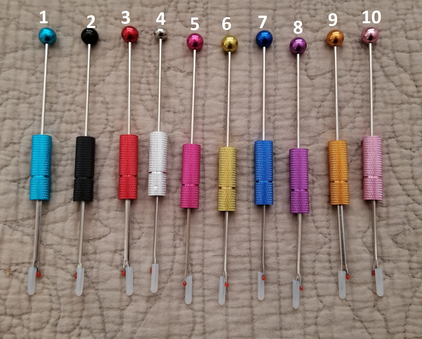 Beadable Seam Rippers – Available in Multiple Colors – Customizable Craft Tool