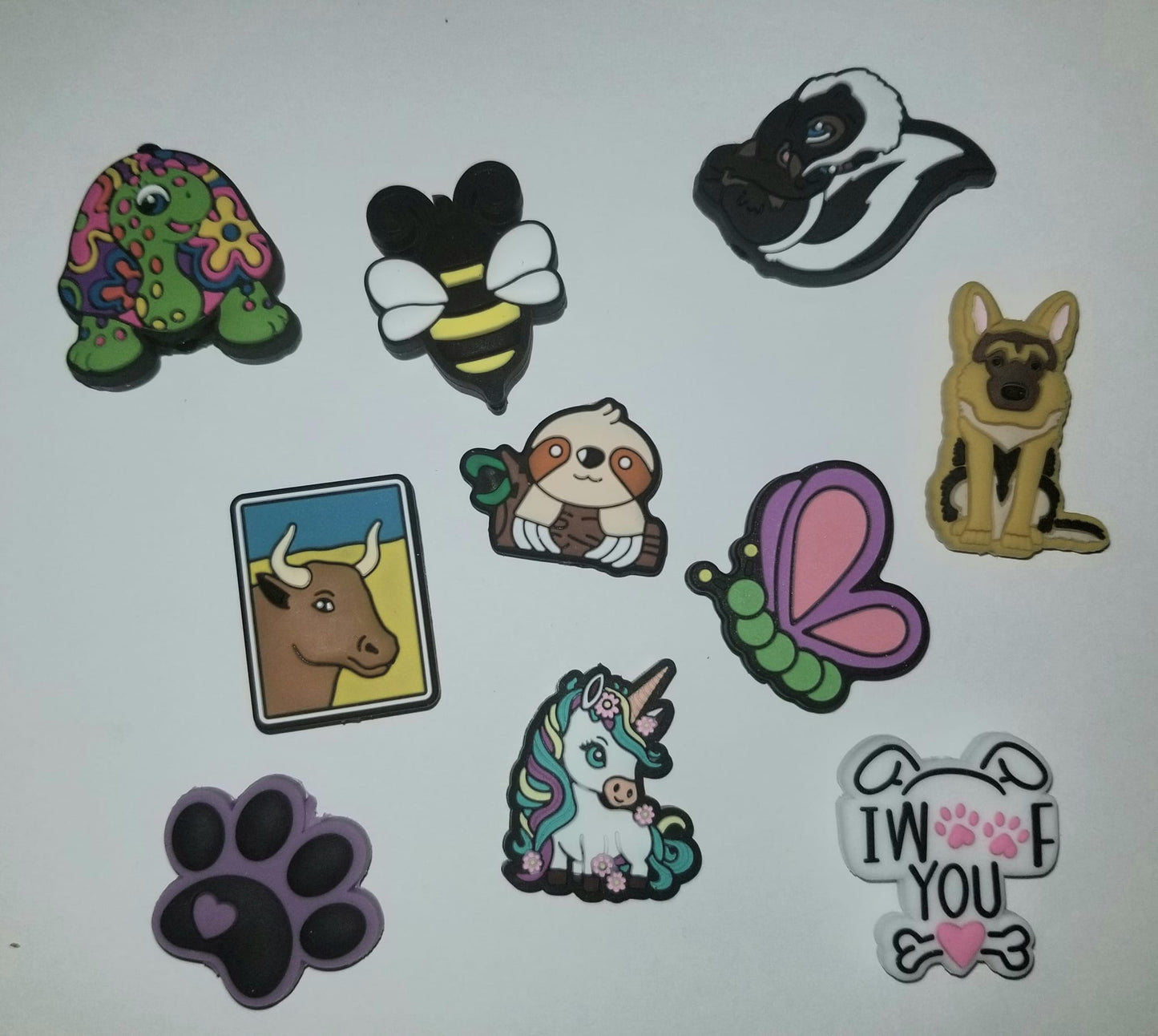Animal & Flower Themed Focal Beads – Ideal for DIY Crafts and Jewelry