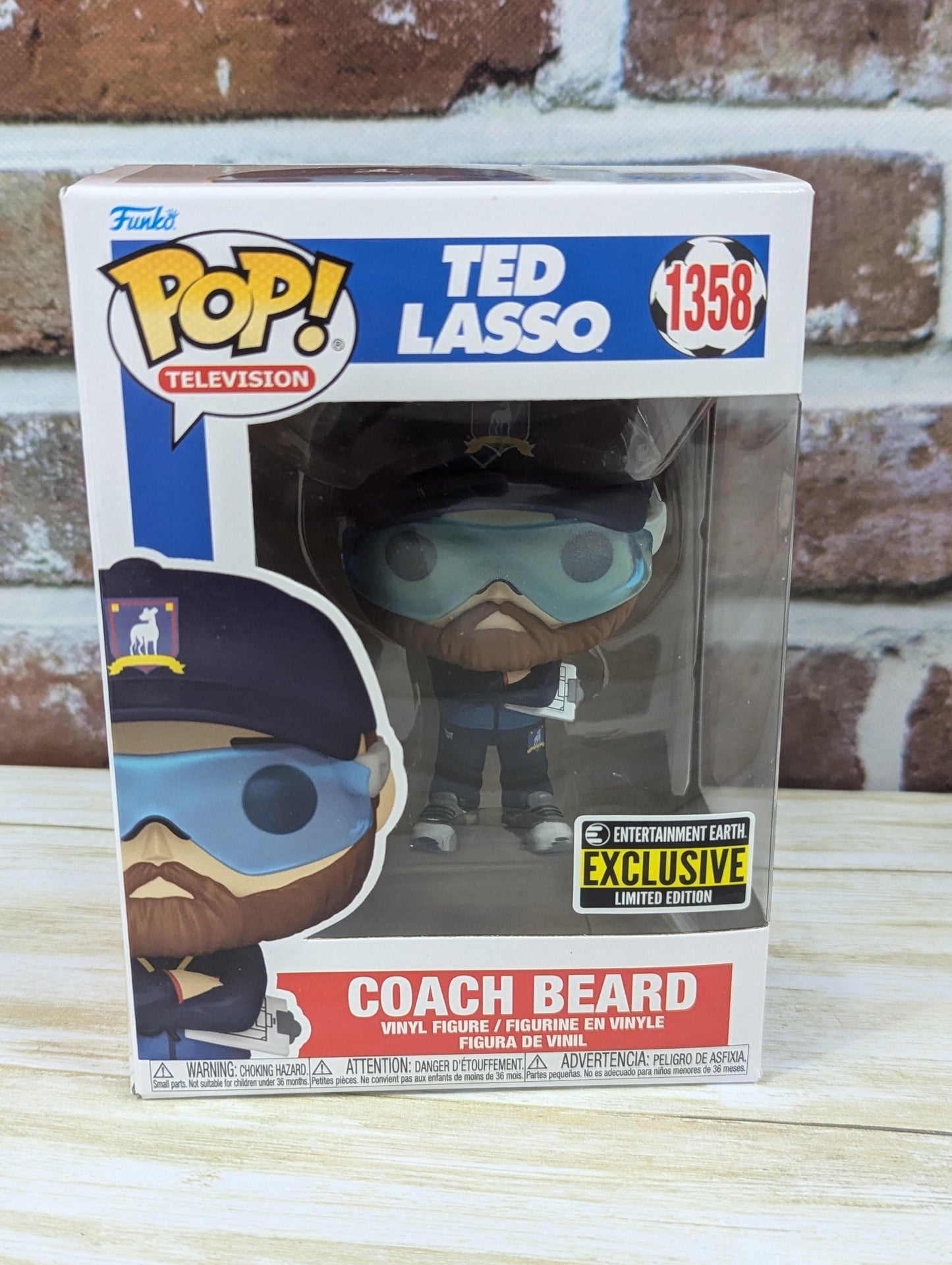 Funko Pop! Ted Lasso Coach Beard #1358 - Entertainment Earth Exclusive