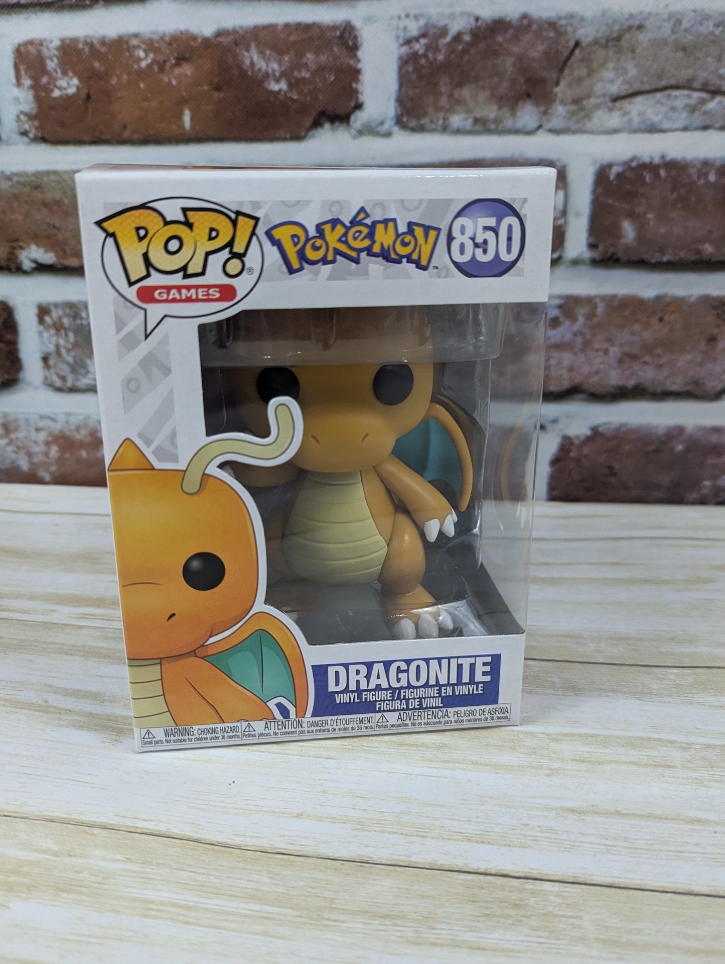 Funko Pop! Games Pokémon Dragonite #850 Vinyl Figure