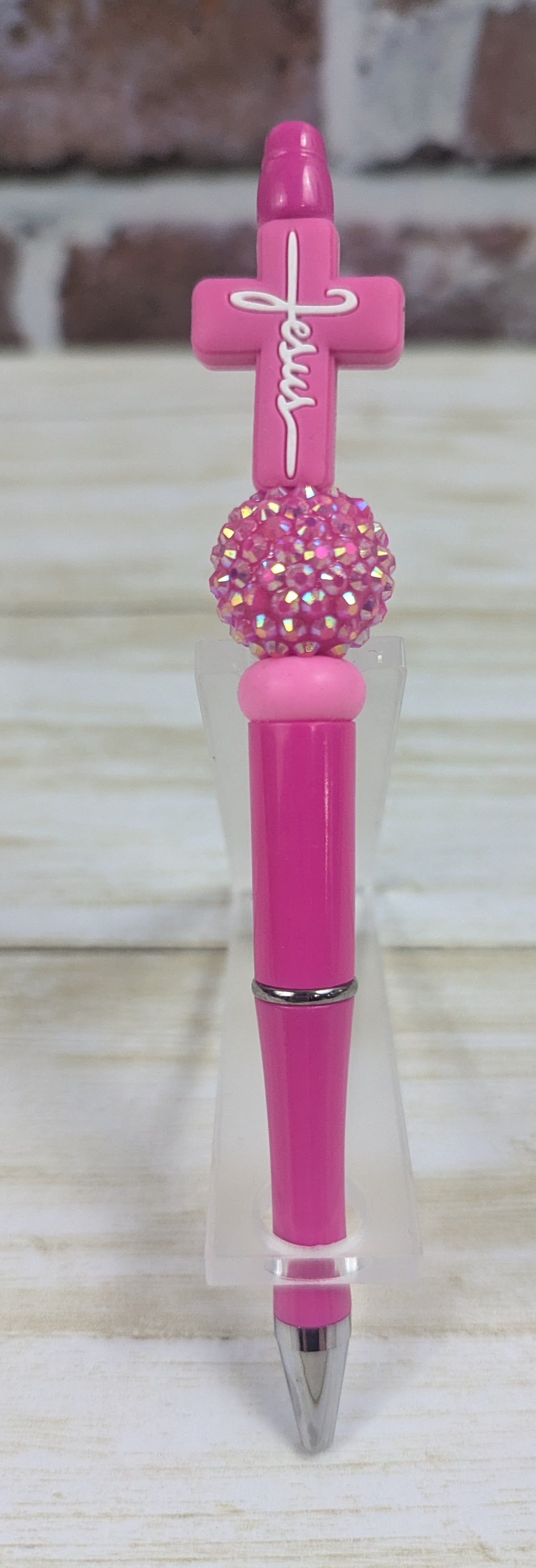 Faith-Inspired Beaded Pens