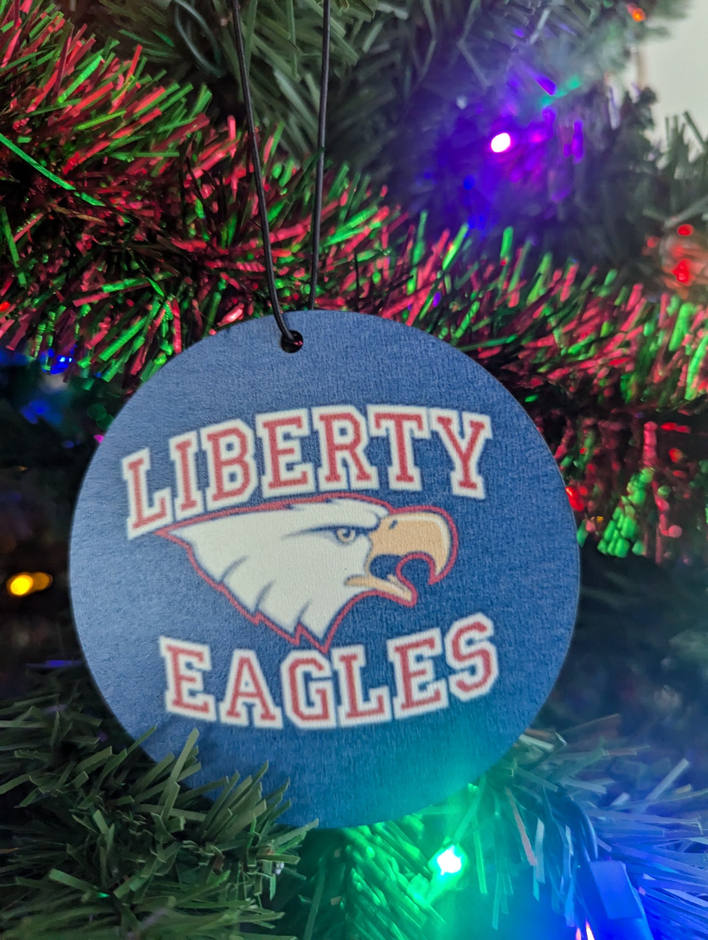 Liberty Eagles Team Ornament - Team Spirit Decor