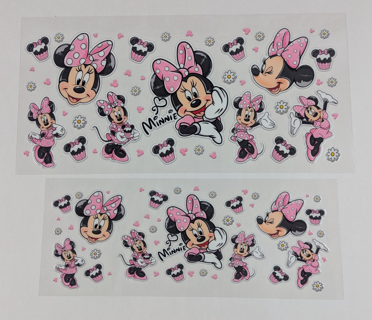 40 oz Ready to Apply UV DTF 2-piece wrap set - Animation - Multiple Designs Available