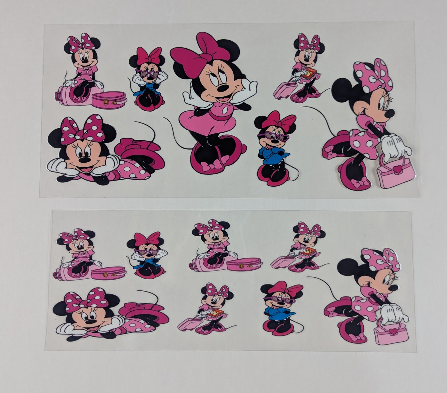40 oz Ready to Apply UV DTF 2-piece wrap set - Animation - Multiple Designs Available