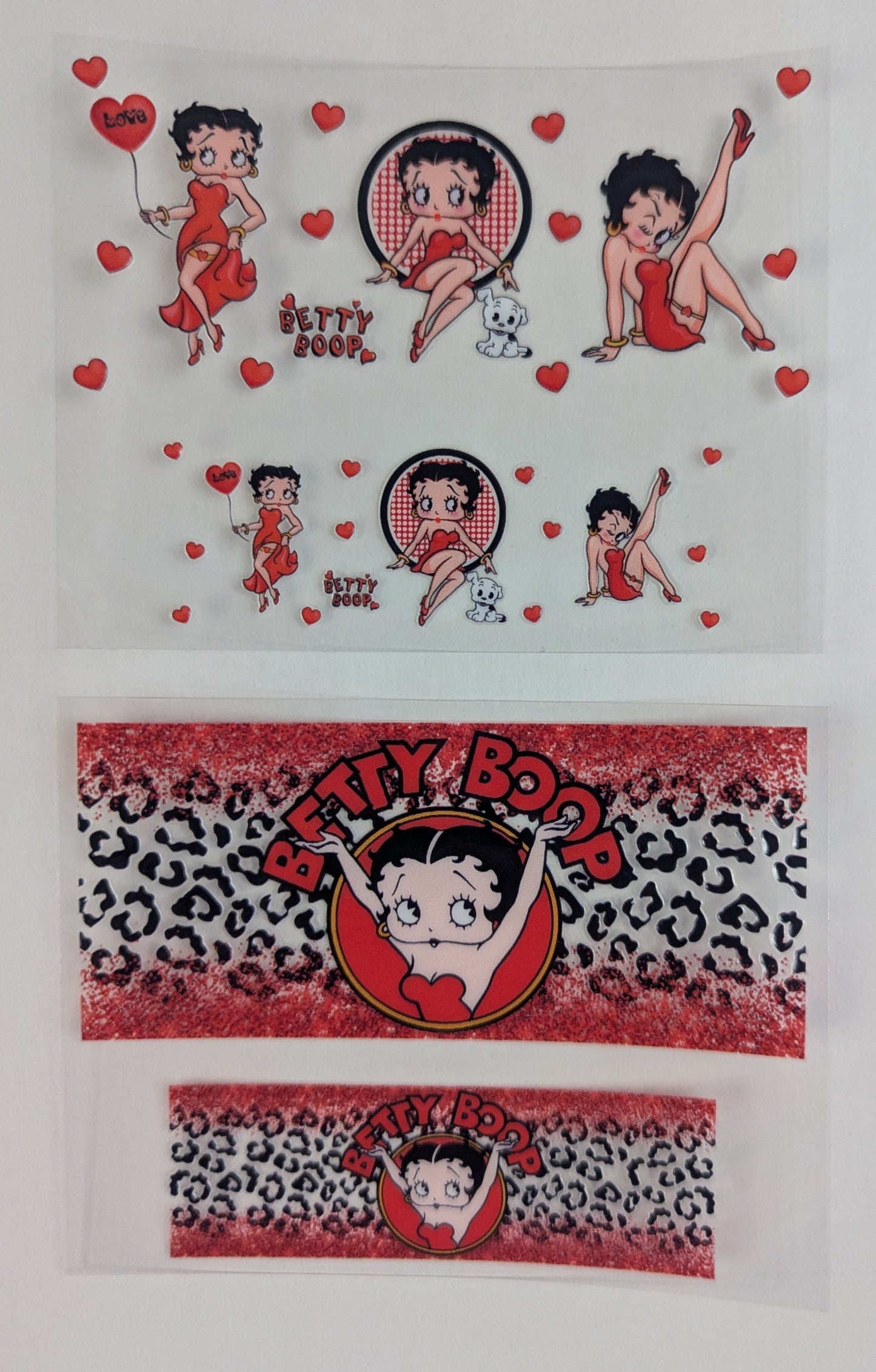 Mini Tumbler Keychain UV/DTF Wraps - Betty - Multiple Designs Available