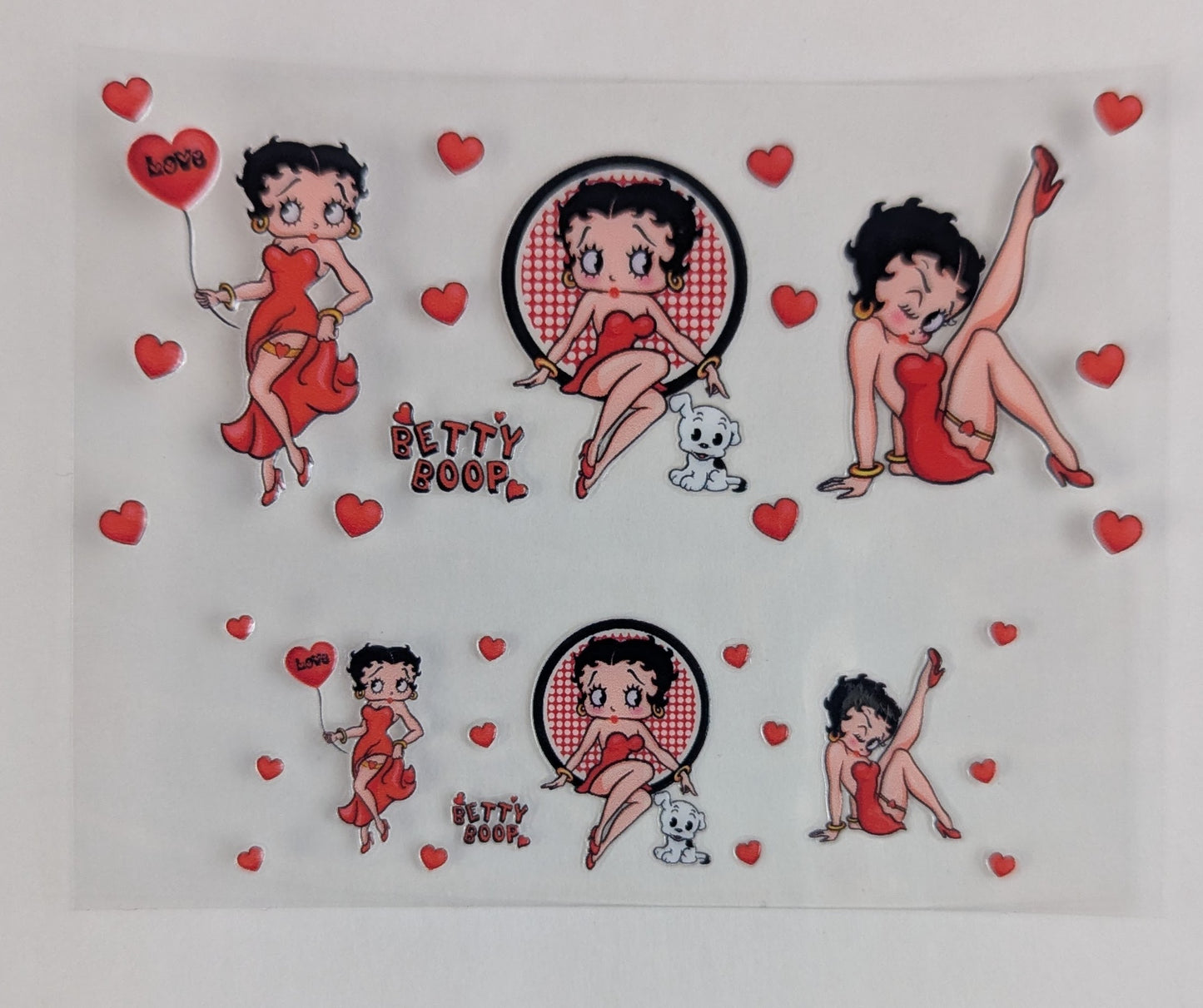 Mini Tumbler Keychain UV/DTF Wraps - Betty - Multiple Designs Available