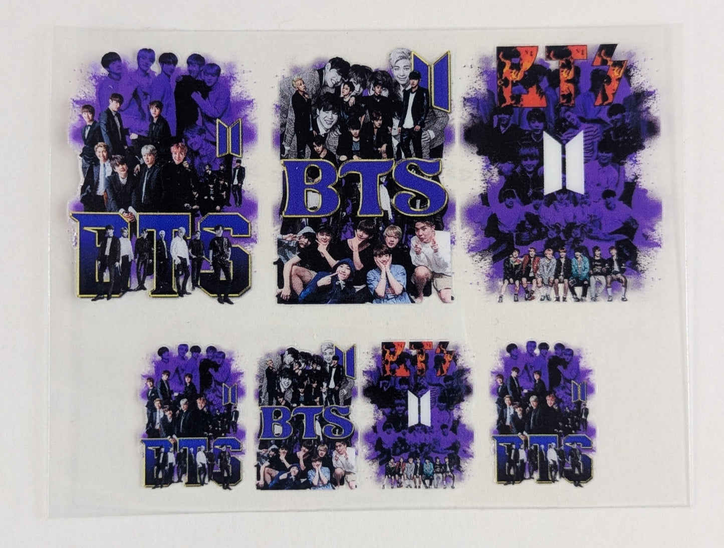 Mini Tumbler Keychain UV/DTF Wraps - BTS