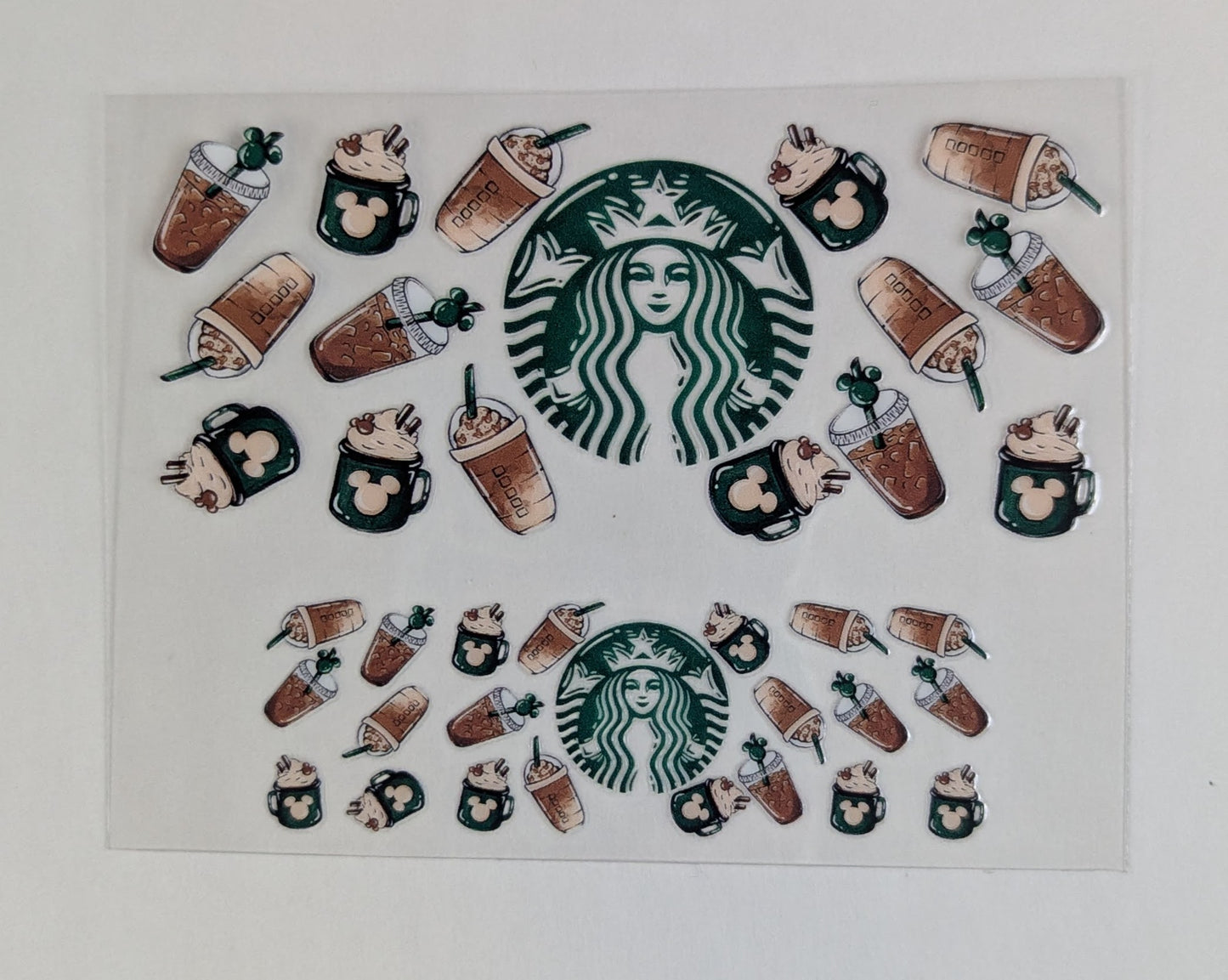 Mini Tumbler Keychain UV/DTF Wraps - Coffee - Multiple Designs Available