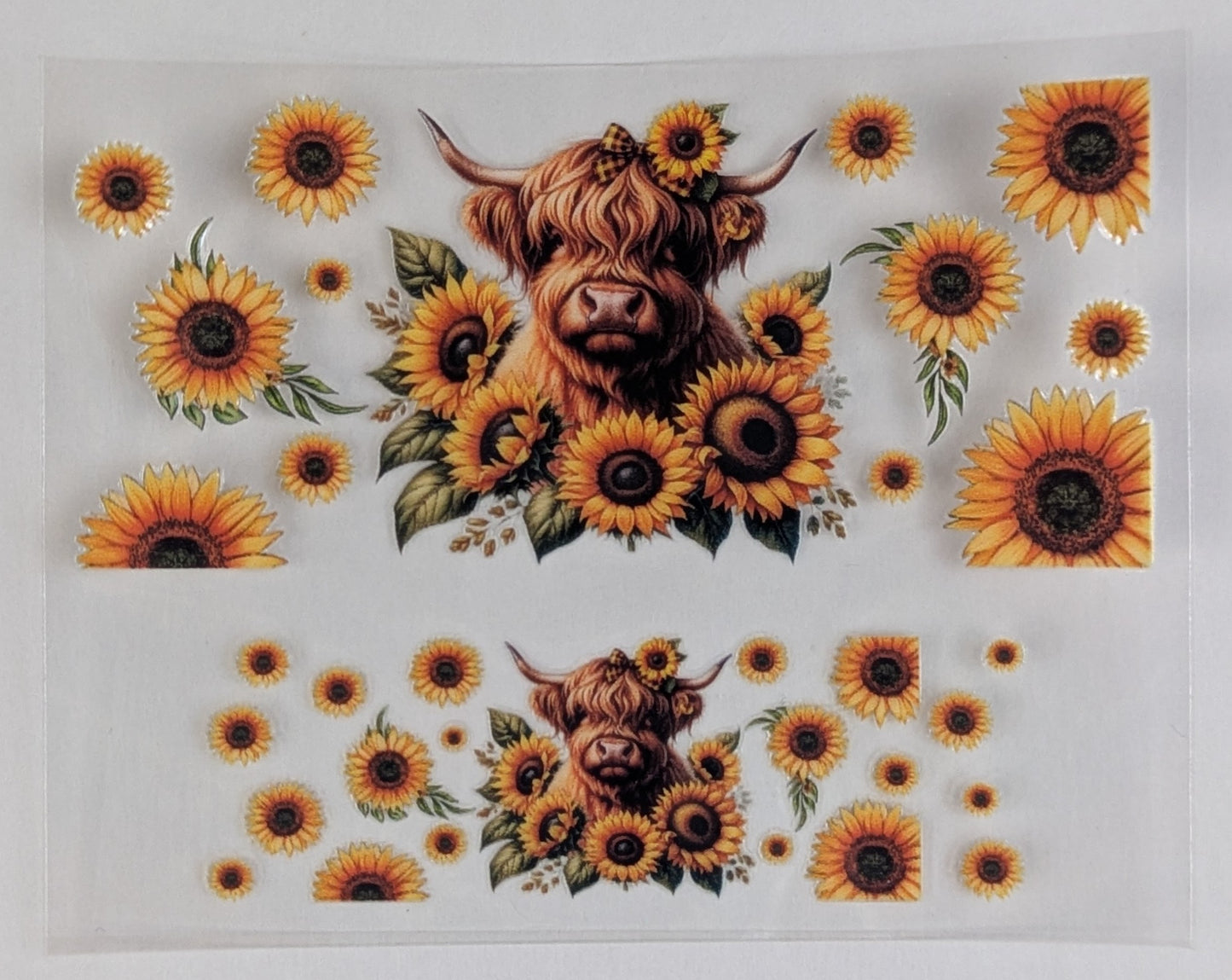 Mini Tumbler Keychain UV/DTF Wraps - Cows - Multiple Designs Available