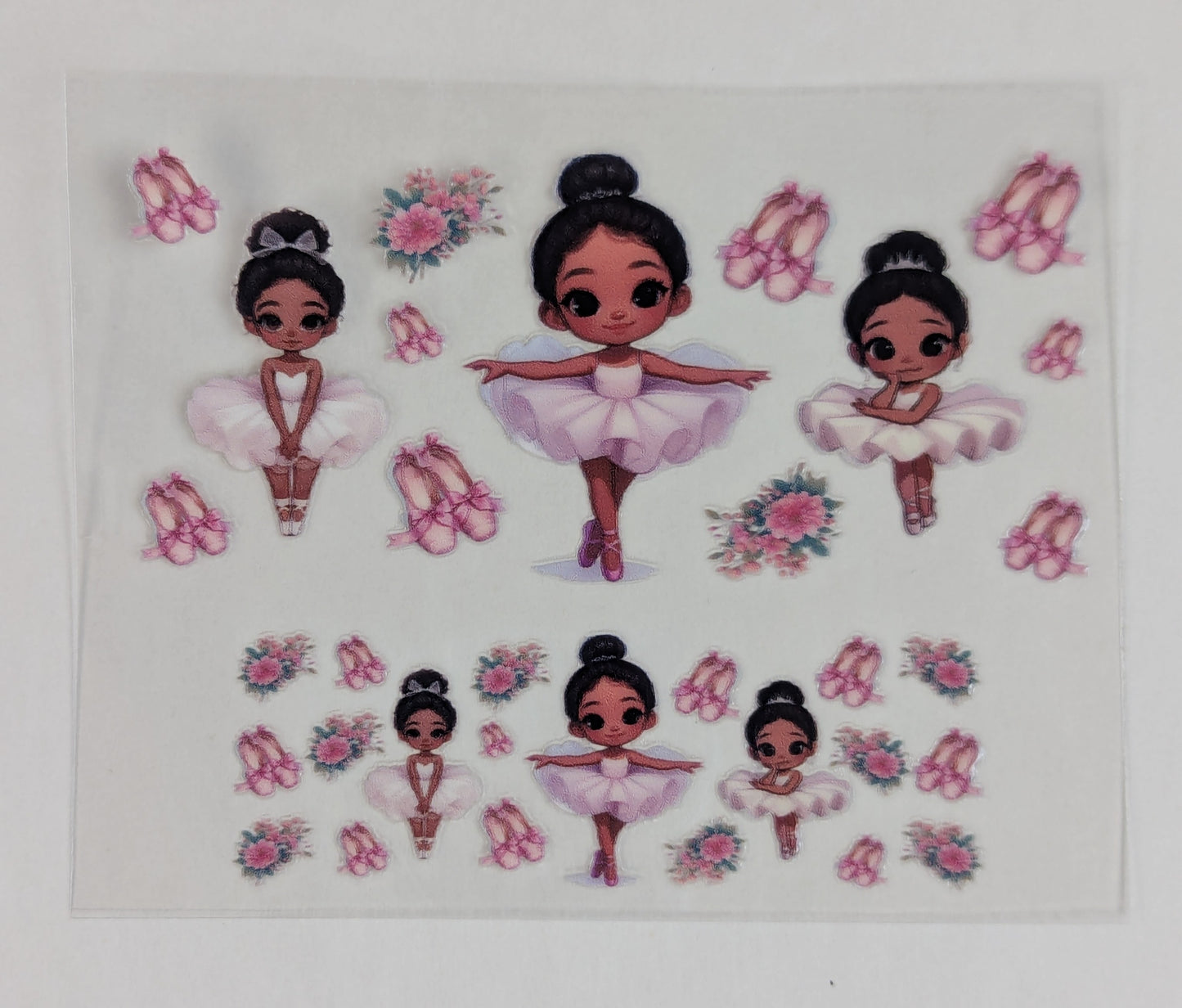 Mini Tumbler Keychain UV/DTF Wraps - Dance - Ballet - Multiple Designs Available