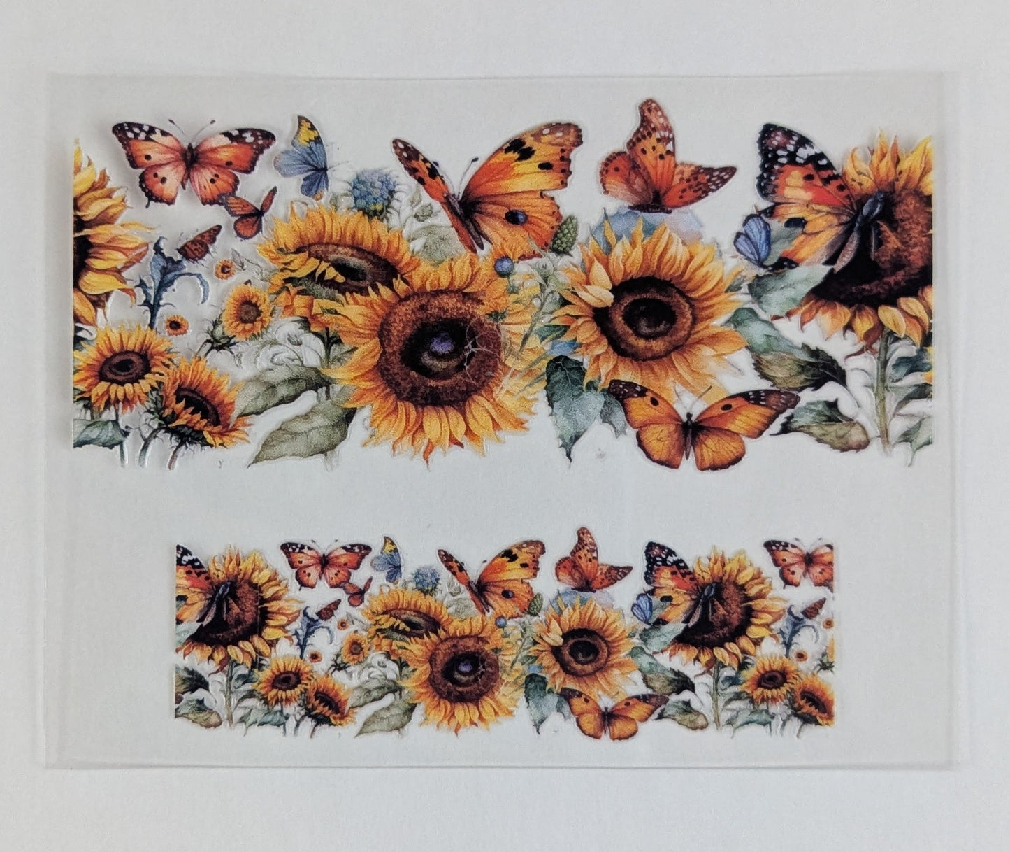 Mini Tumbler Keychain UV/DTF Wraps - Flowers - Sunflowers - Multiple Designs Available