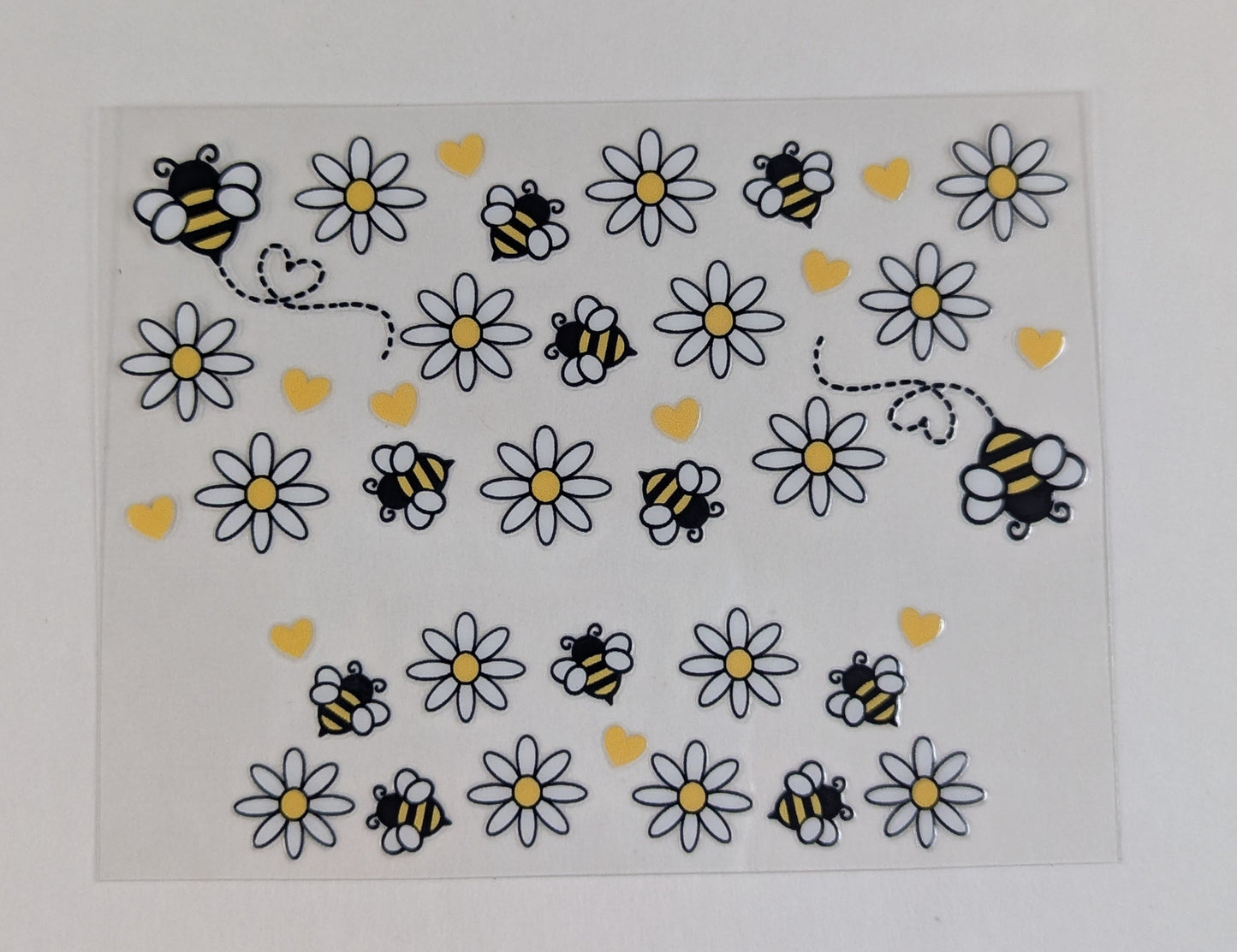 Mini Tumbler Keychain UV/DTF Wraps - Flowers with Dragonflies & Bees - Multiple Designs Available