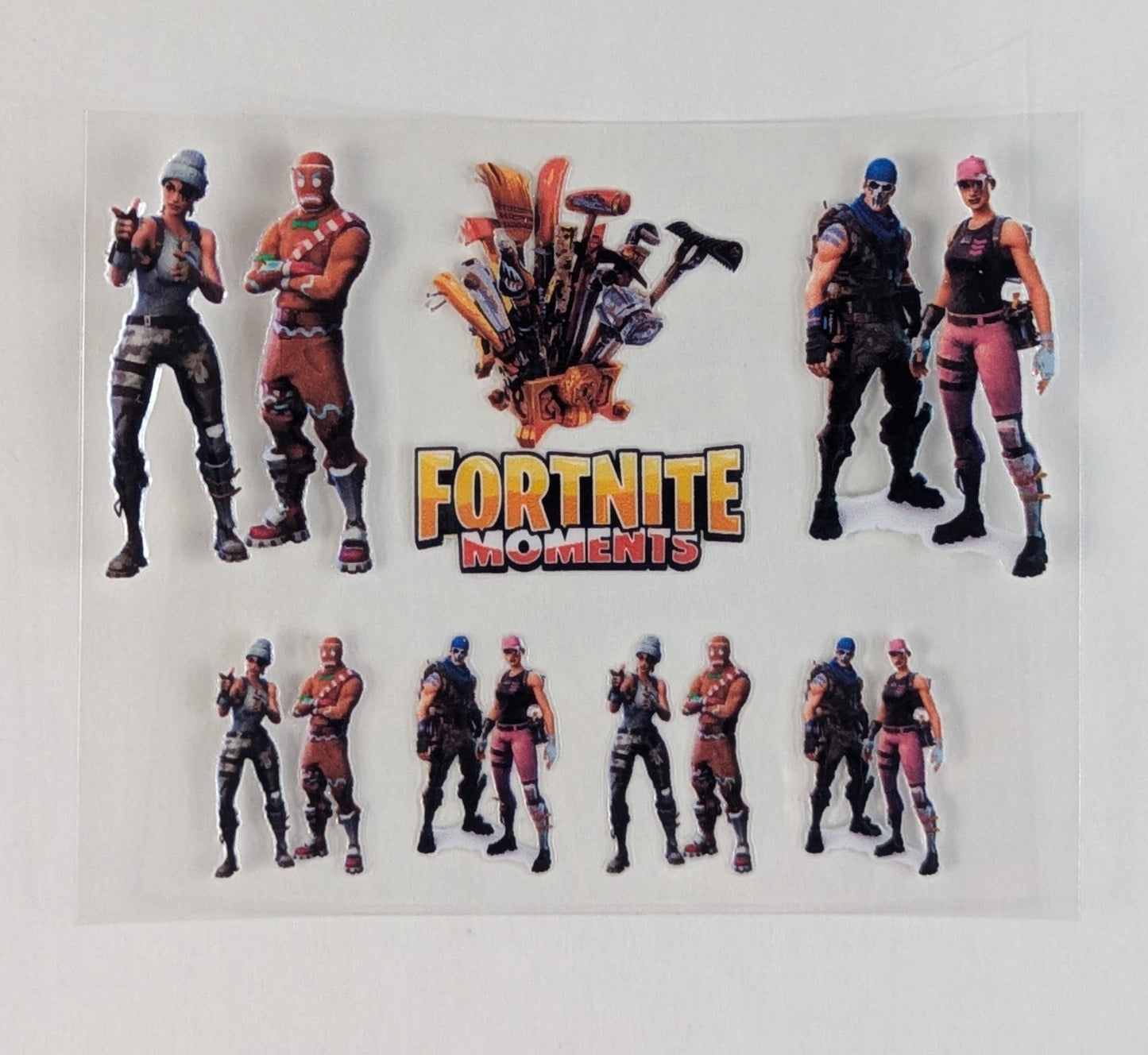 Mini Tumbler Keychain UV/DTF Wraps - Fortnite