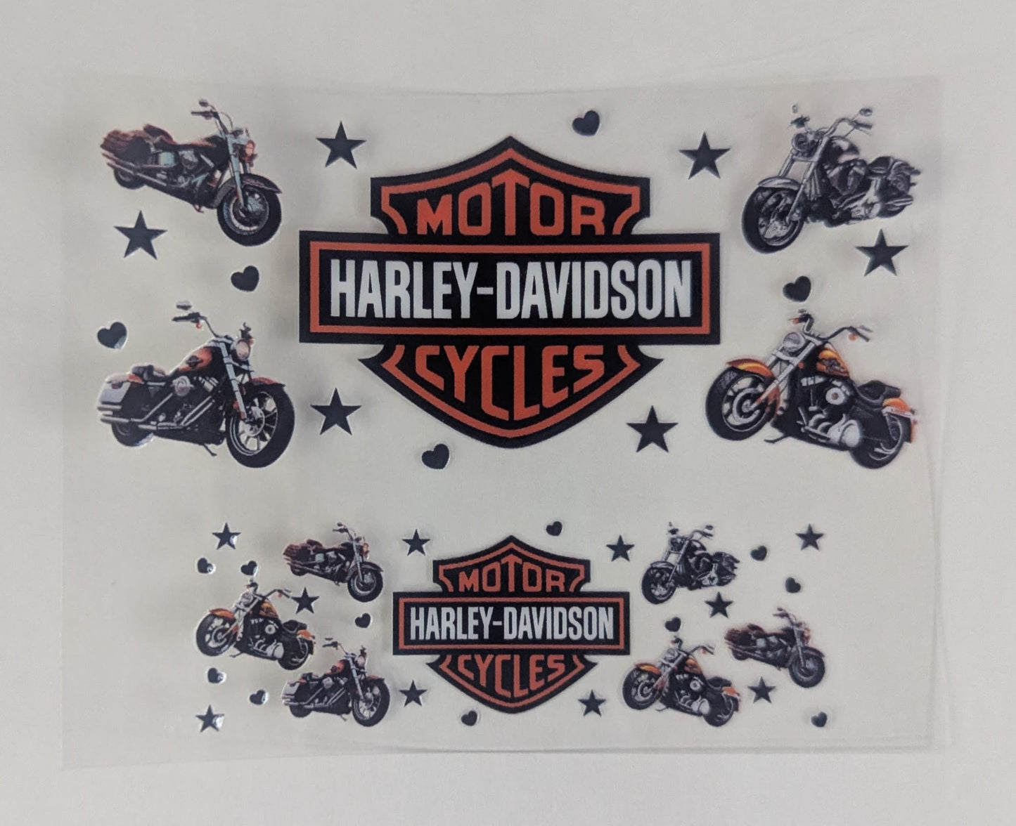 Mini Tumbler Keychain UV/DTF Wraps - HD Motorcycle - Multiple Designs Available
