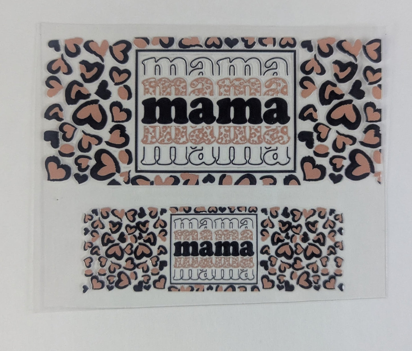 Mini Tumbler Keychain UV/DTF Wraps - Mama - Multiple Designs Available