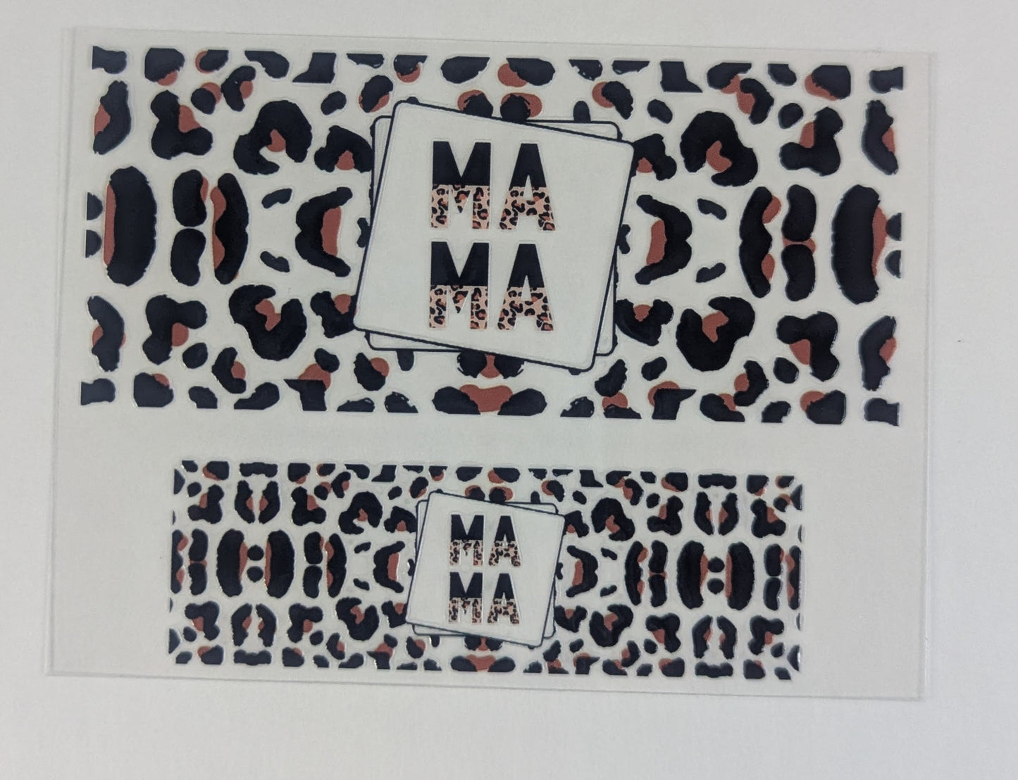 Mini Tumbler Keychain UV/DTF Wraps - Mama - Multiple Designs Available