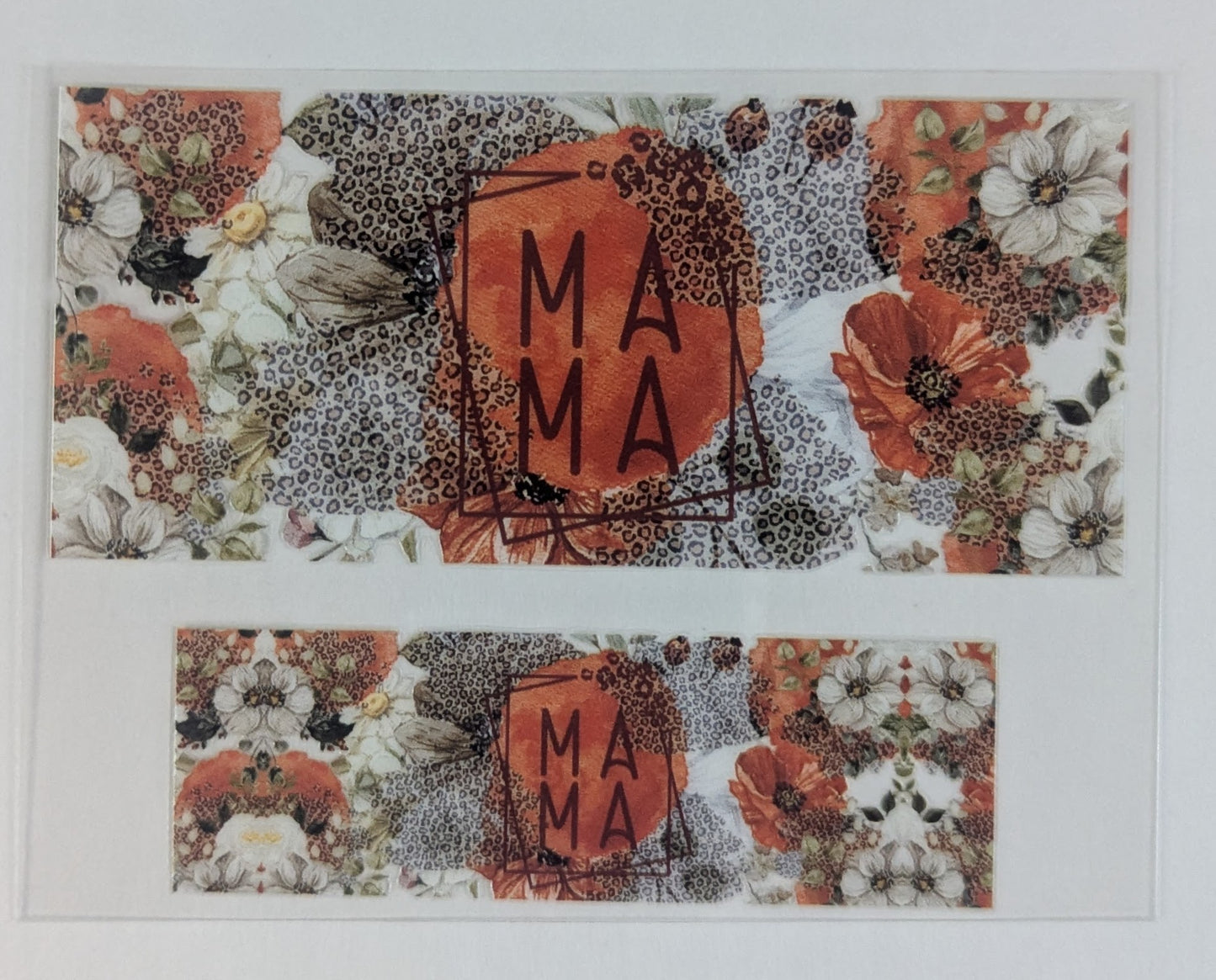 Mini Tumbler Keychain UV/DTF Wraps - Mama - Multiple Designs Available